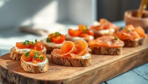 toast froid à préparer la veille