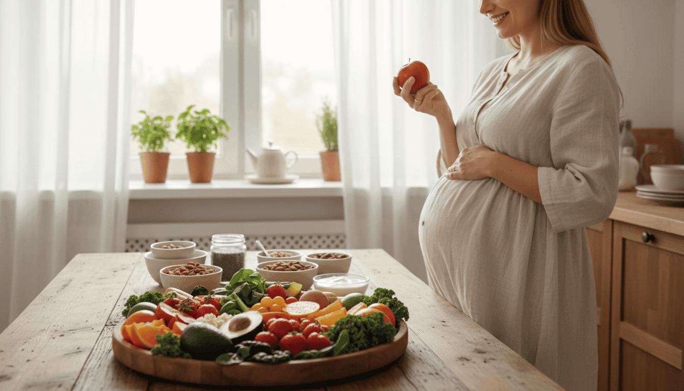 alimentation équilibrée pendant la grossesse