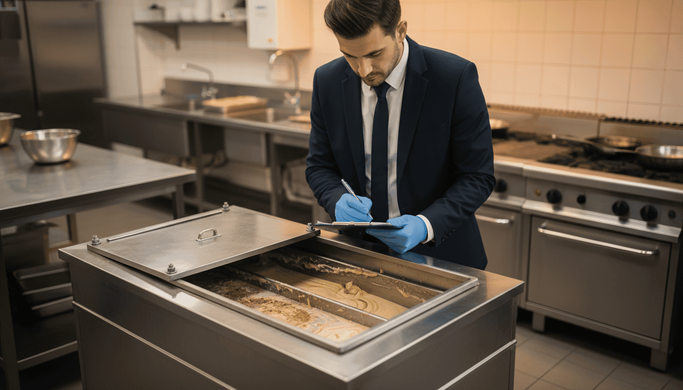 Accueil 1 bac à graisse