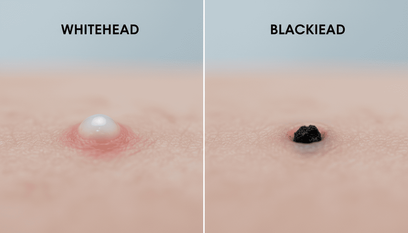 différence entre boutons blancs et points noirs