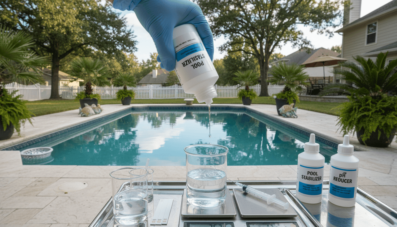 dosage stabilisant piscine