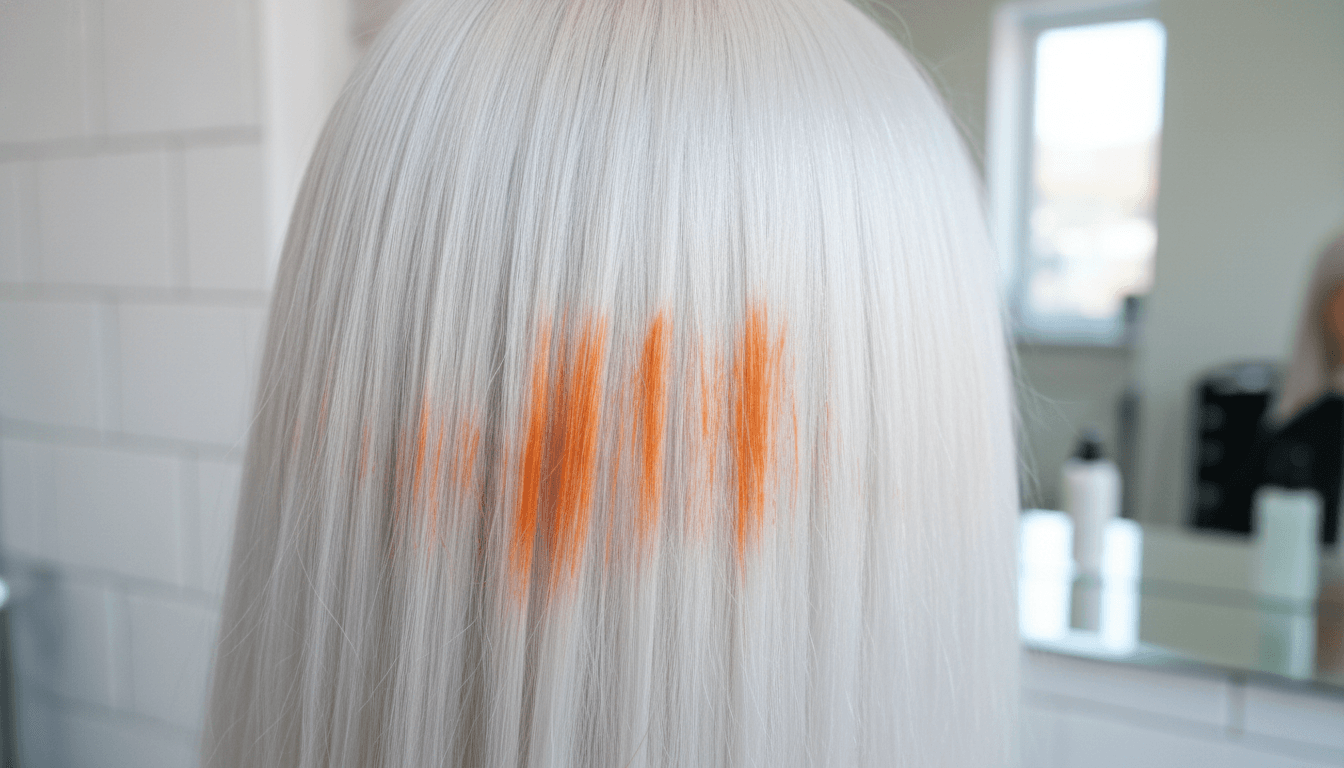 effet bétadine sur cheveux blancs