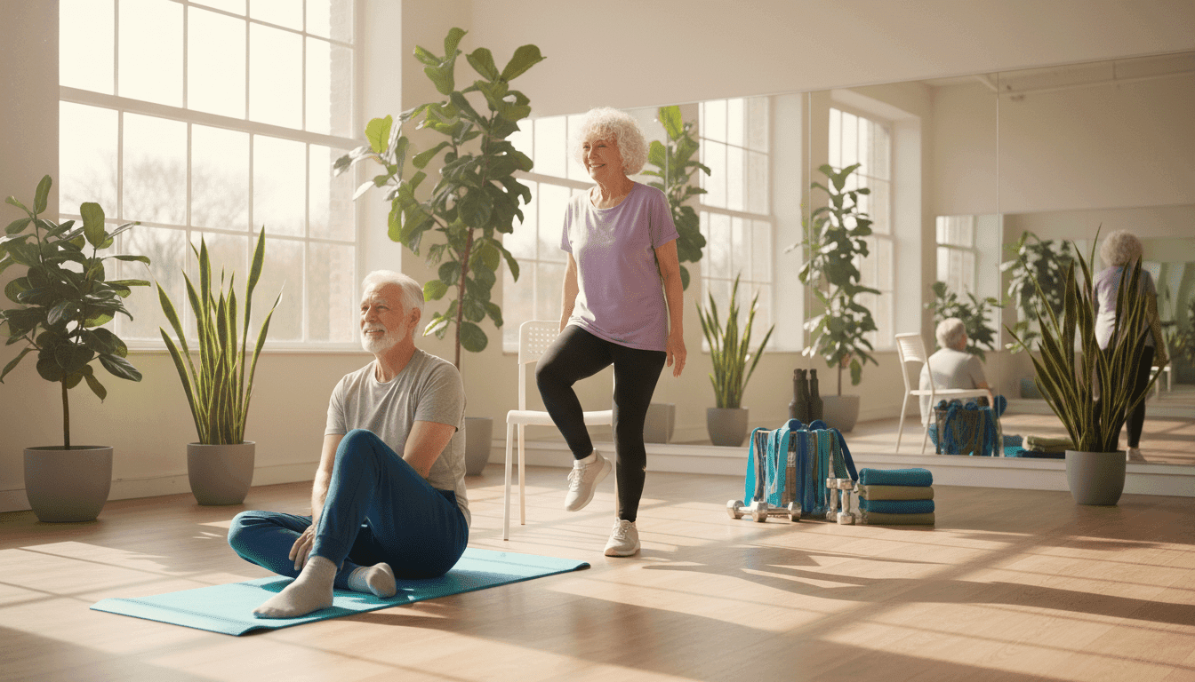 exercices pour soulager l'arthrose de la hanche