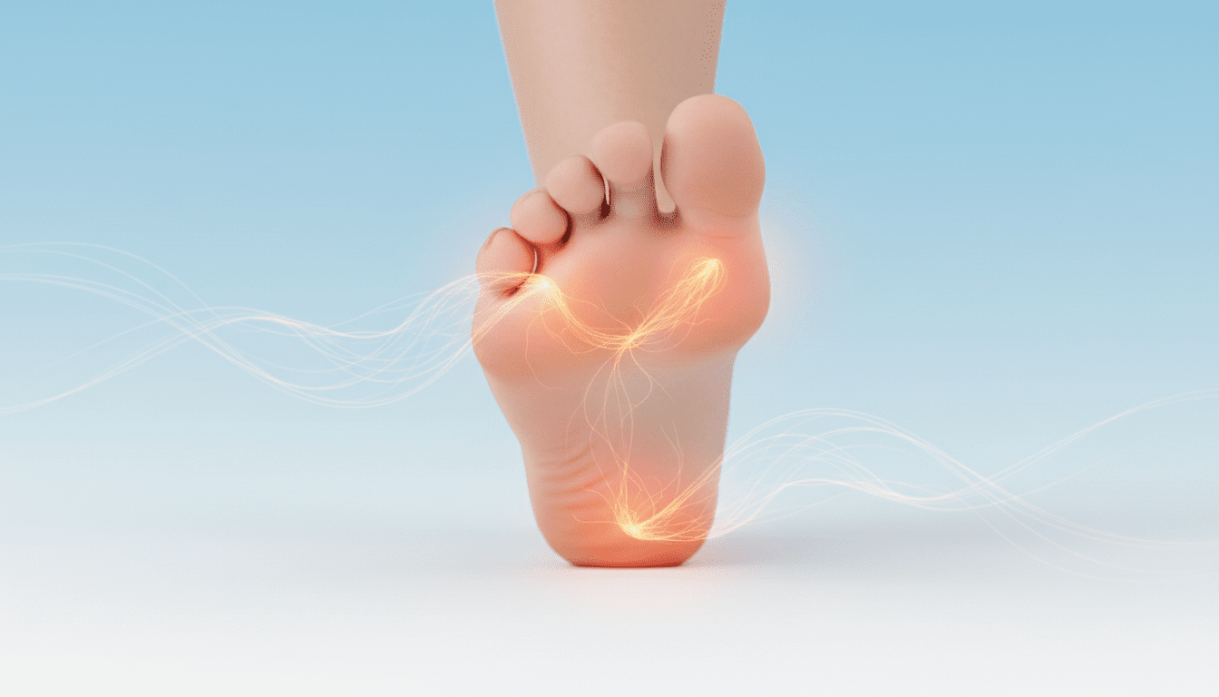 fourmillements pieds définition