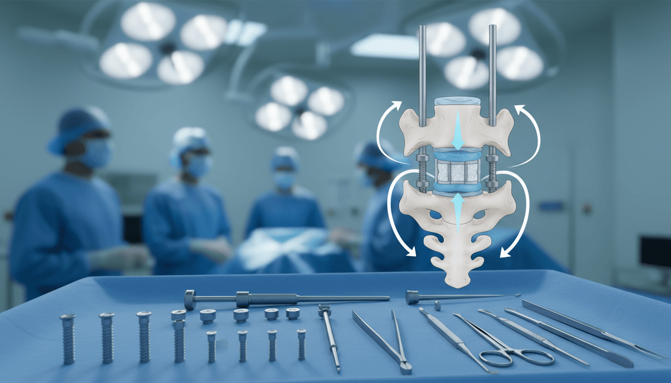 fusion vertébrale arthrodèse