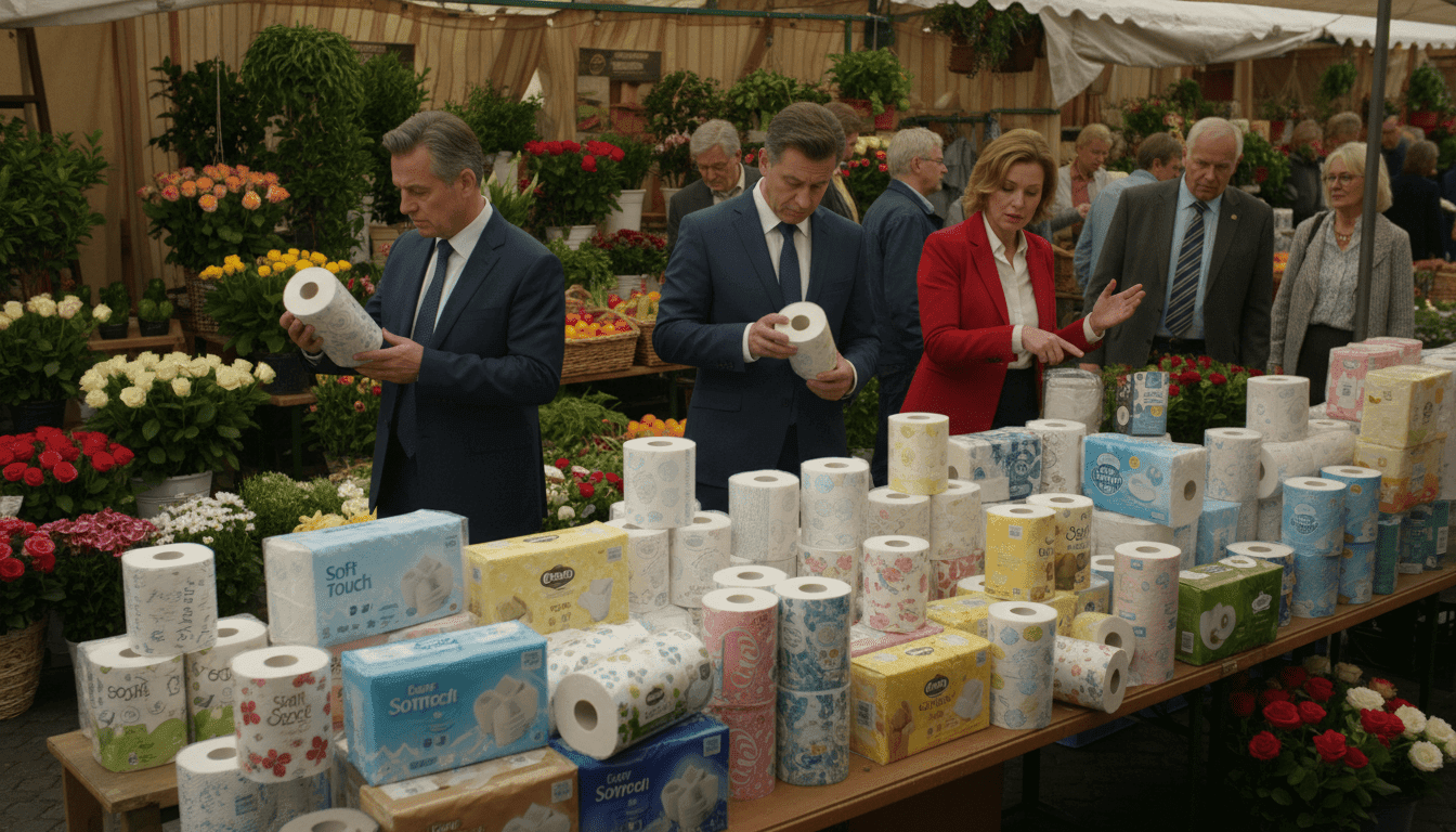 marché européen papier hygiénique