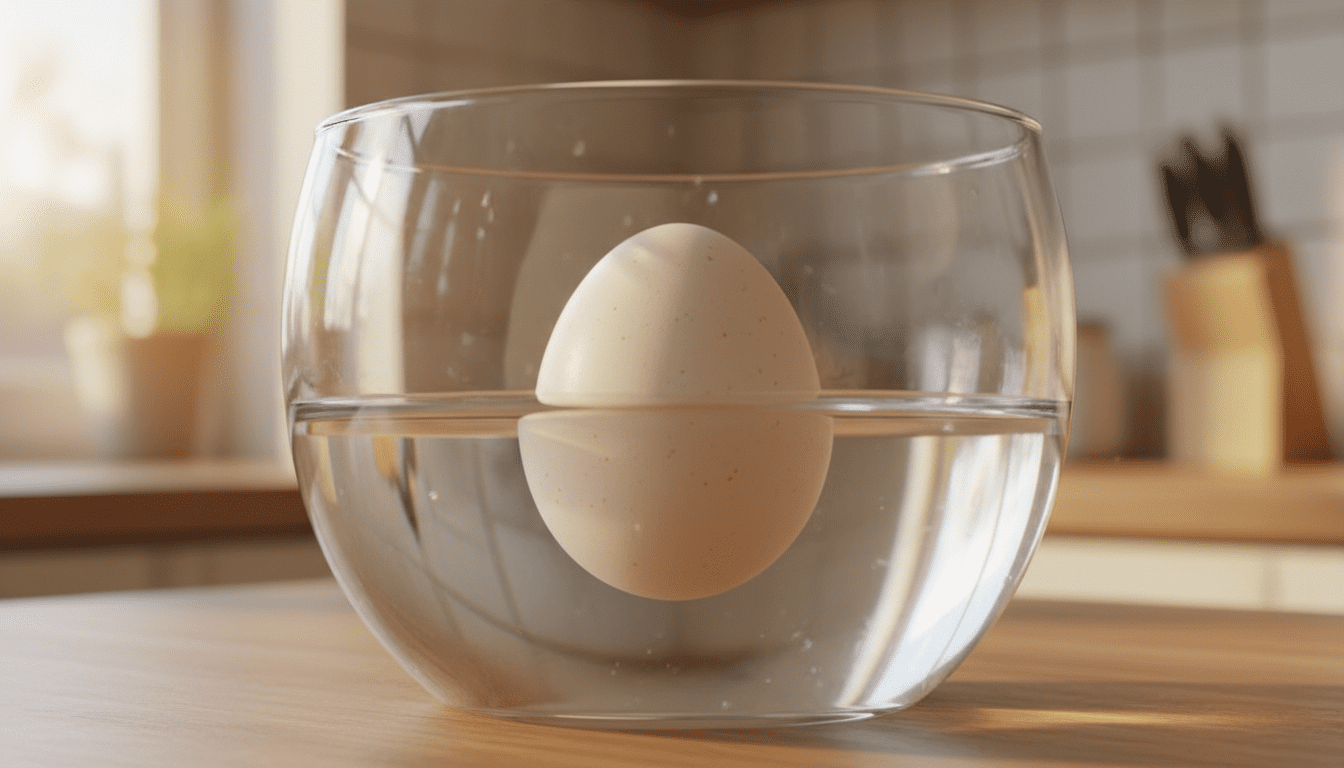 oeuf qui flotte