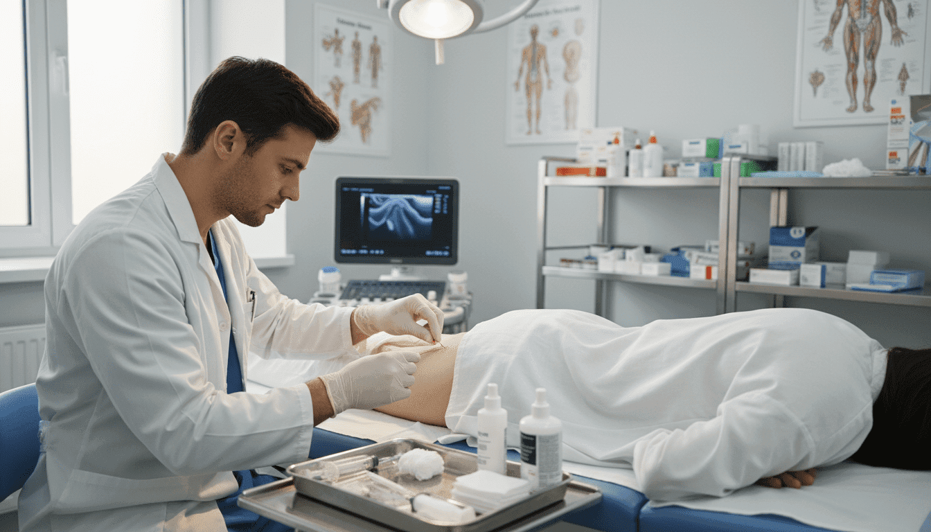 procédure infiltration médicale