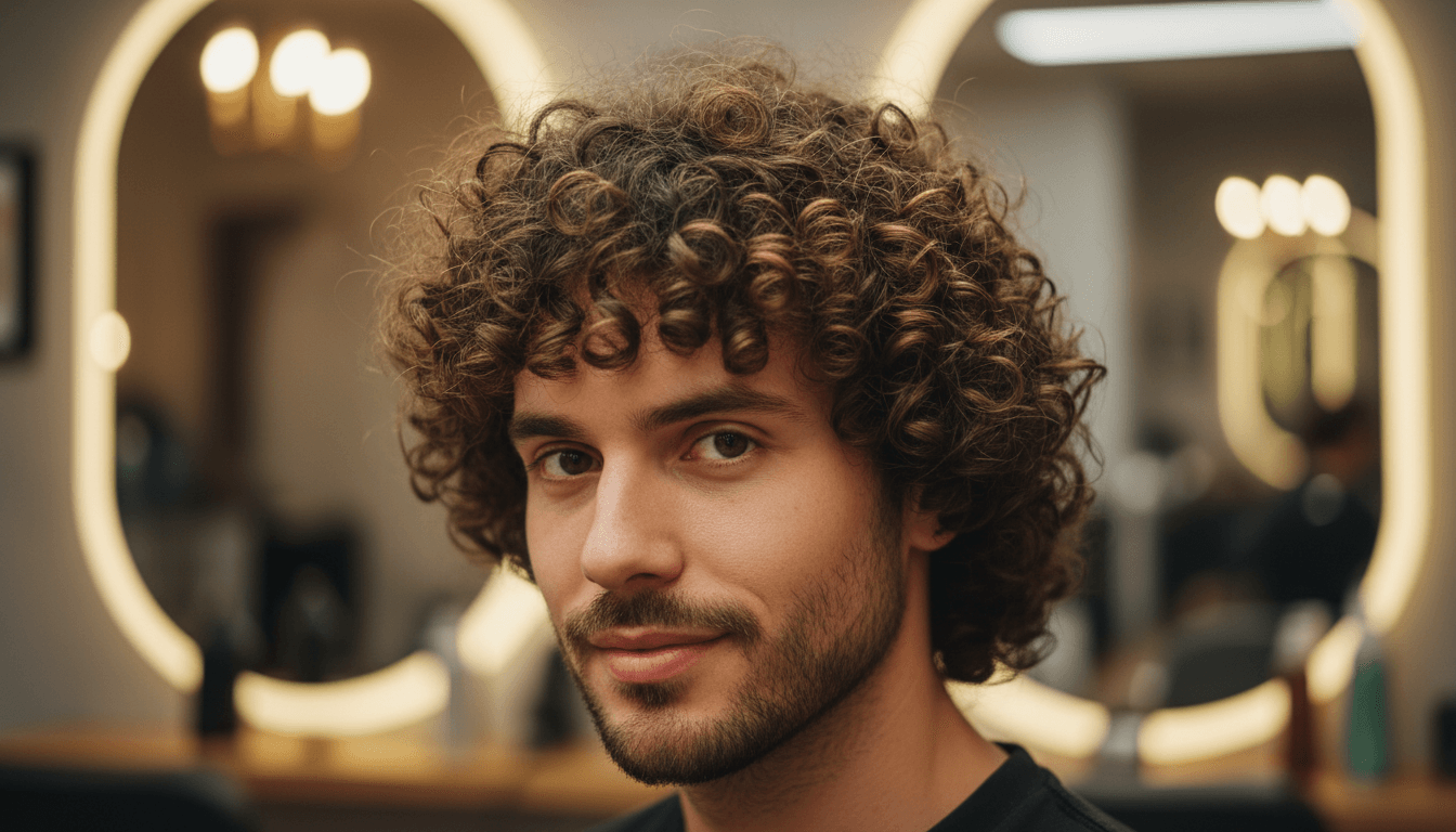 Coupe cheveux bouclés homme : les tendances phares de 2026 1 texture cheveux bouclés homme