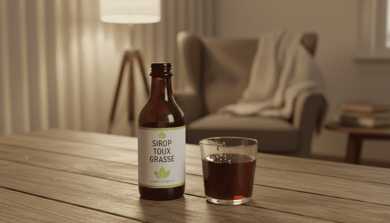 toux grasse sirop