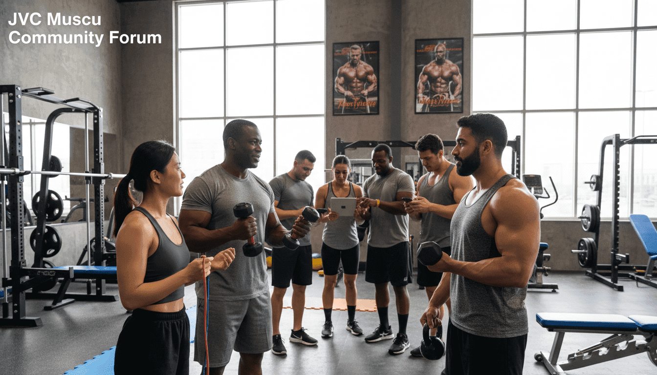 JVC Muscu : guide des meilleurs conseils du forum musculation 1 communauté forum musculation
