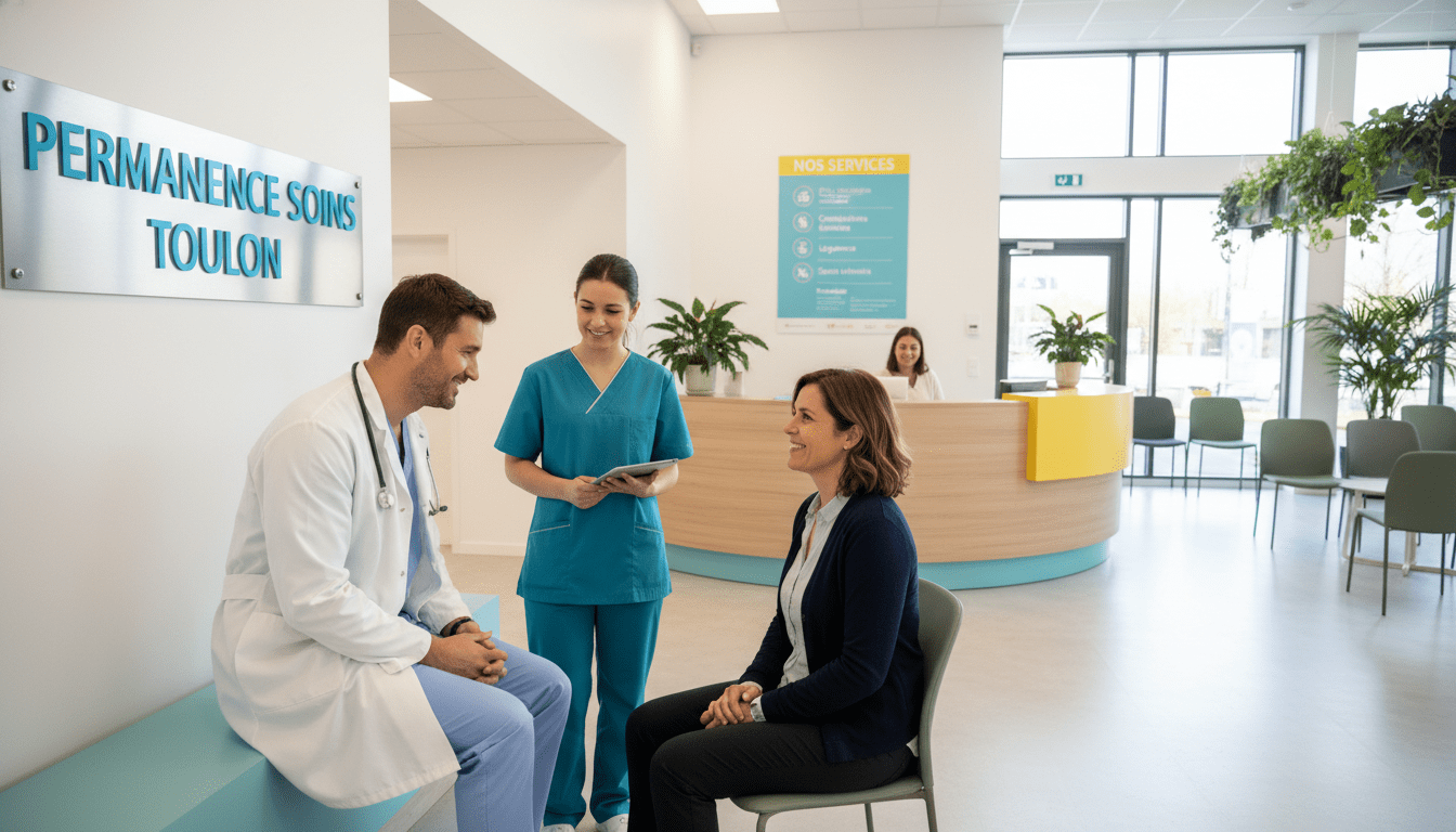 SOS Médecin Toulon : numéro, tarifs et urgences 2026 1 permanence soins toulon