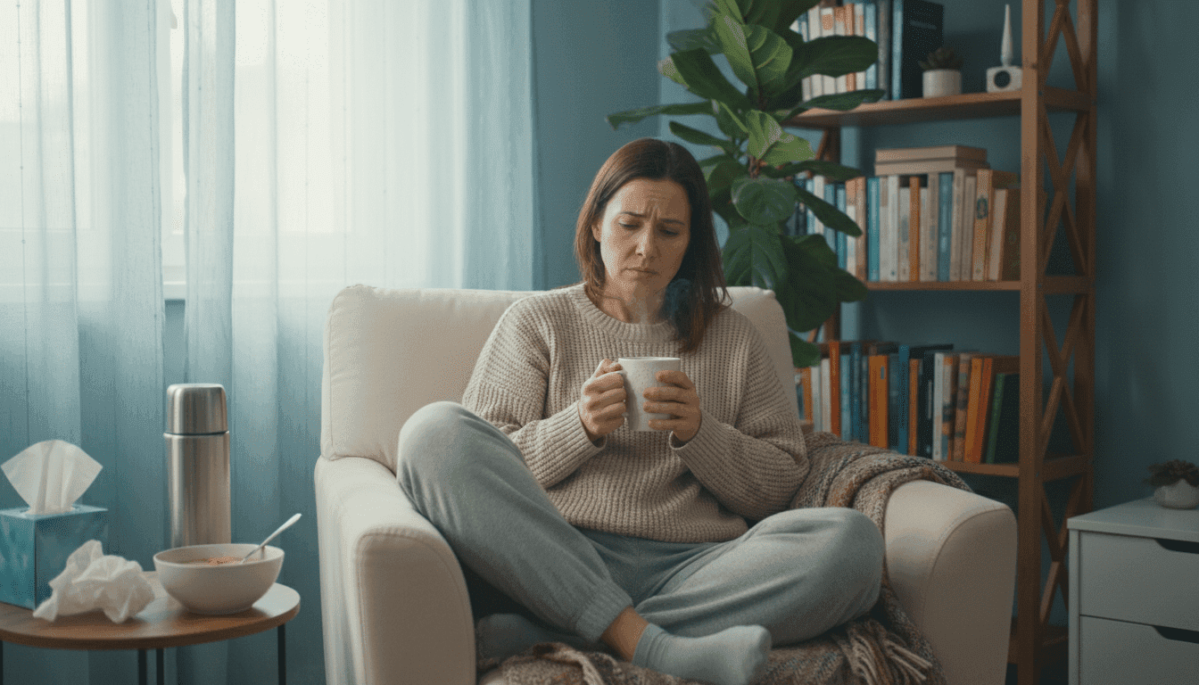 symptôme grippe sans fièvre
