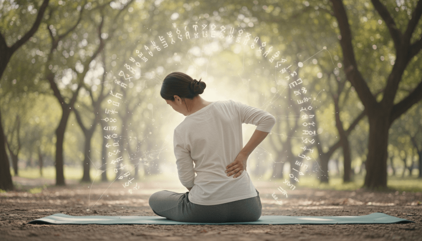 mal de dos côté gauche signification spirituelle