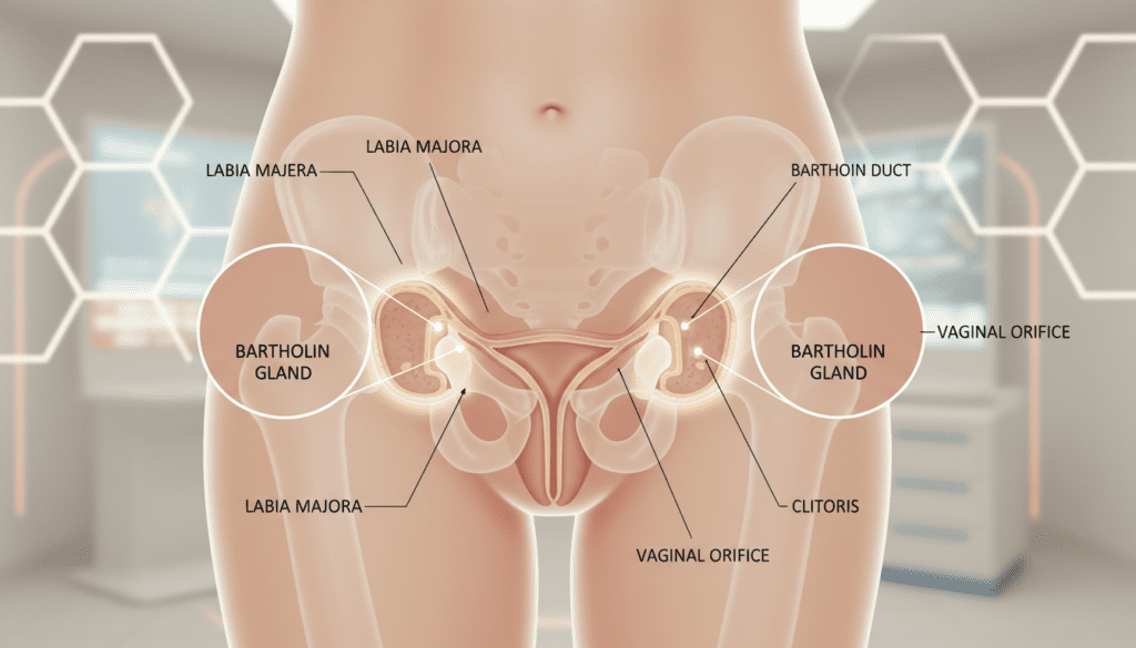 Sécheresse vulvaire : photos et traitements pour soulager l'inconfort 1 physiologie féminine glandes de Bartholin