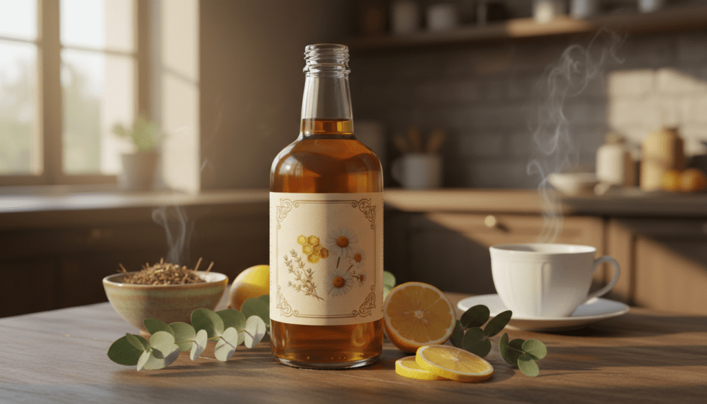 sirop pour une toux grasse