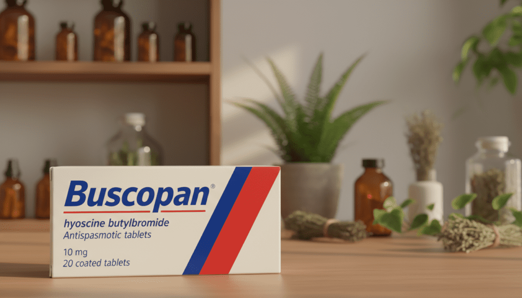composition principe actif buscopan
