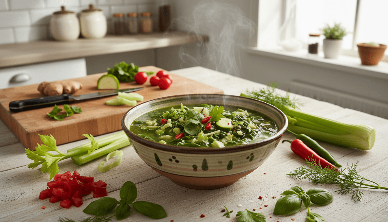 la soupe brûle-graisse perdre 7 kg en 10 jours naturellement