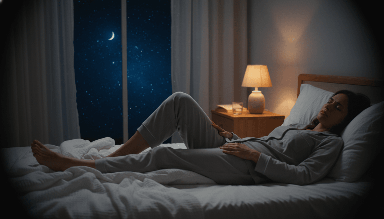 douleur genou au repos la nuit