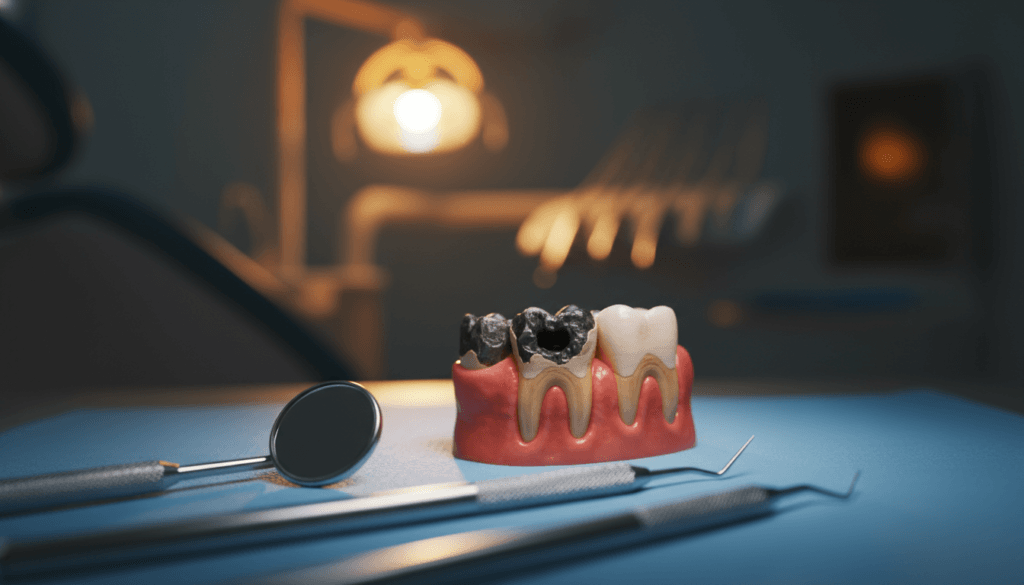 inflammation dentaire caries