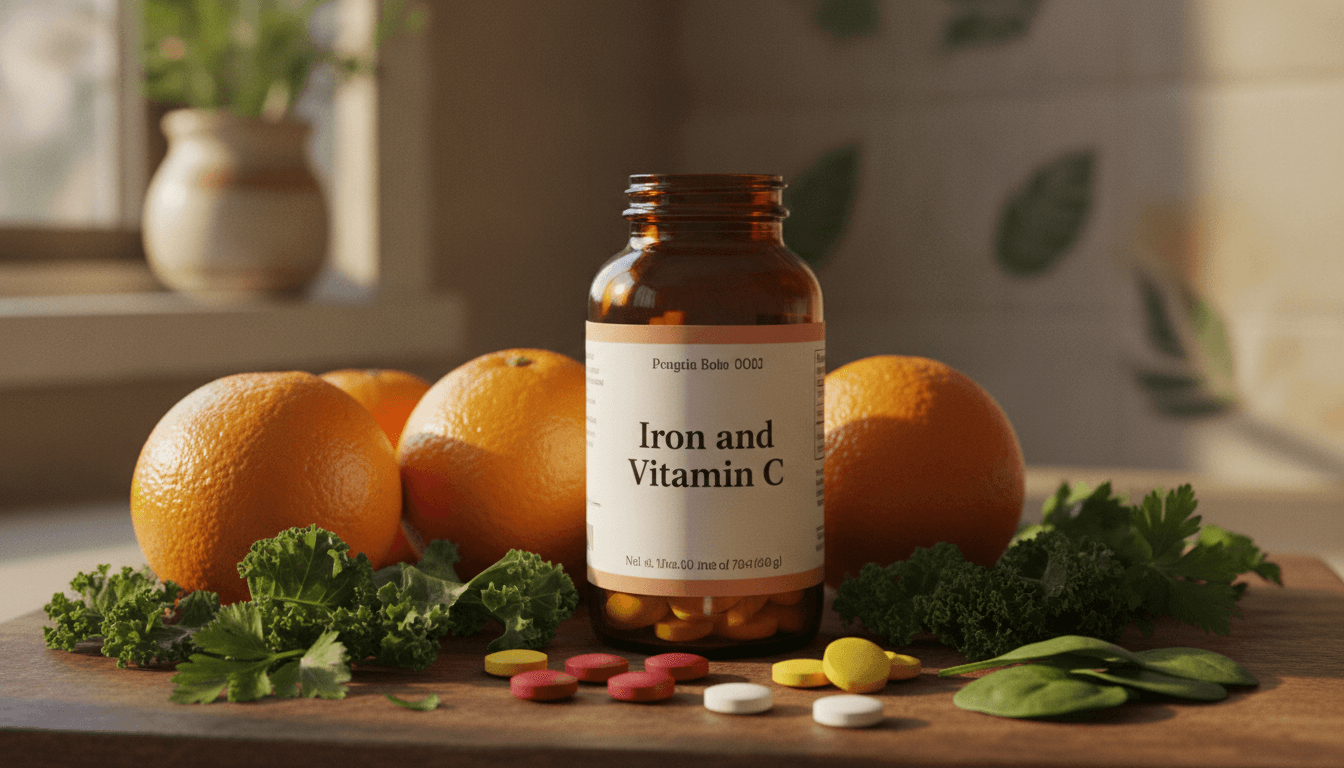 complement alimentaire fer et vitamine c