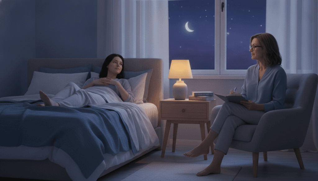 Thérapie cognitive et comportementale pour le sommeil 1 Thérapie cognitive et comportementale pour le sommeil