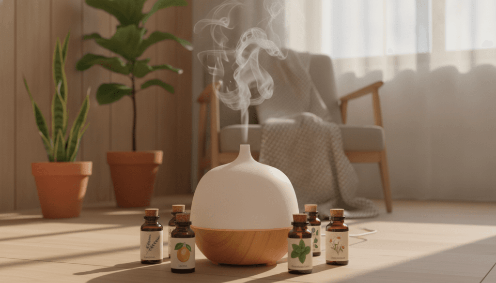 diffuseur huile essentielle aromatherapie