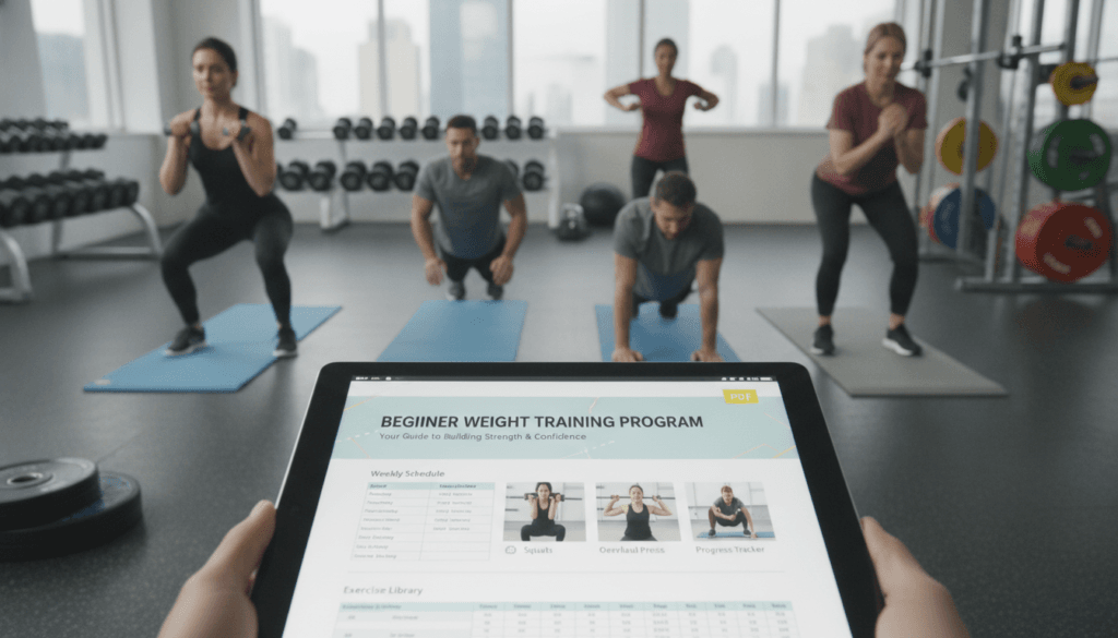 programme musculation debutant pdf
