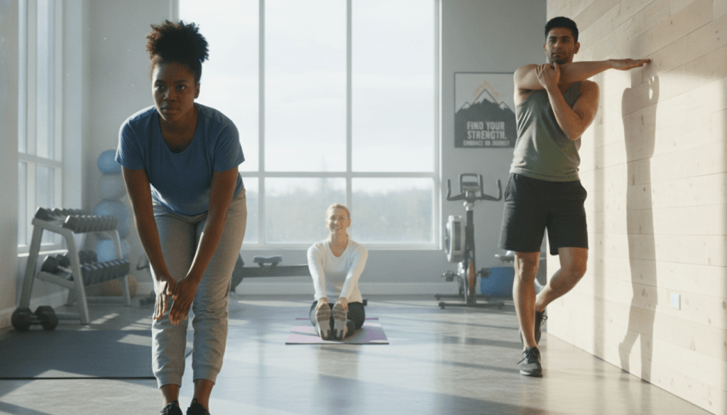 routine etirement apres sport